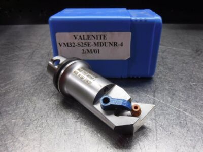 Valenite KM32 Indexable Coolant Thru Boring Bar VM32-S25E-MDUNR-4 (LOC200)