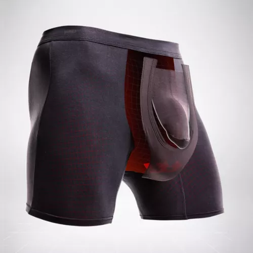 Herren Unterwäsche Dual Beutel Koffer Trennung Beutel Ausbuchtung Verbessernde Boxershorts - Bild 6 von 19