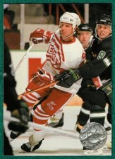 Paul Ysebaert - 1991-92 Pro Set Platinum #167 - Detroit Red Wings Hockey Card