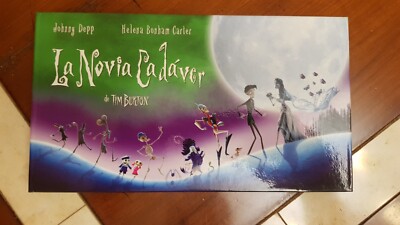PELICULA DVD LA NOVIA CADAVER EDICION COLECCIONISTA FNAC 2 DISCOS + TARJETAS