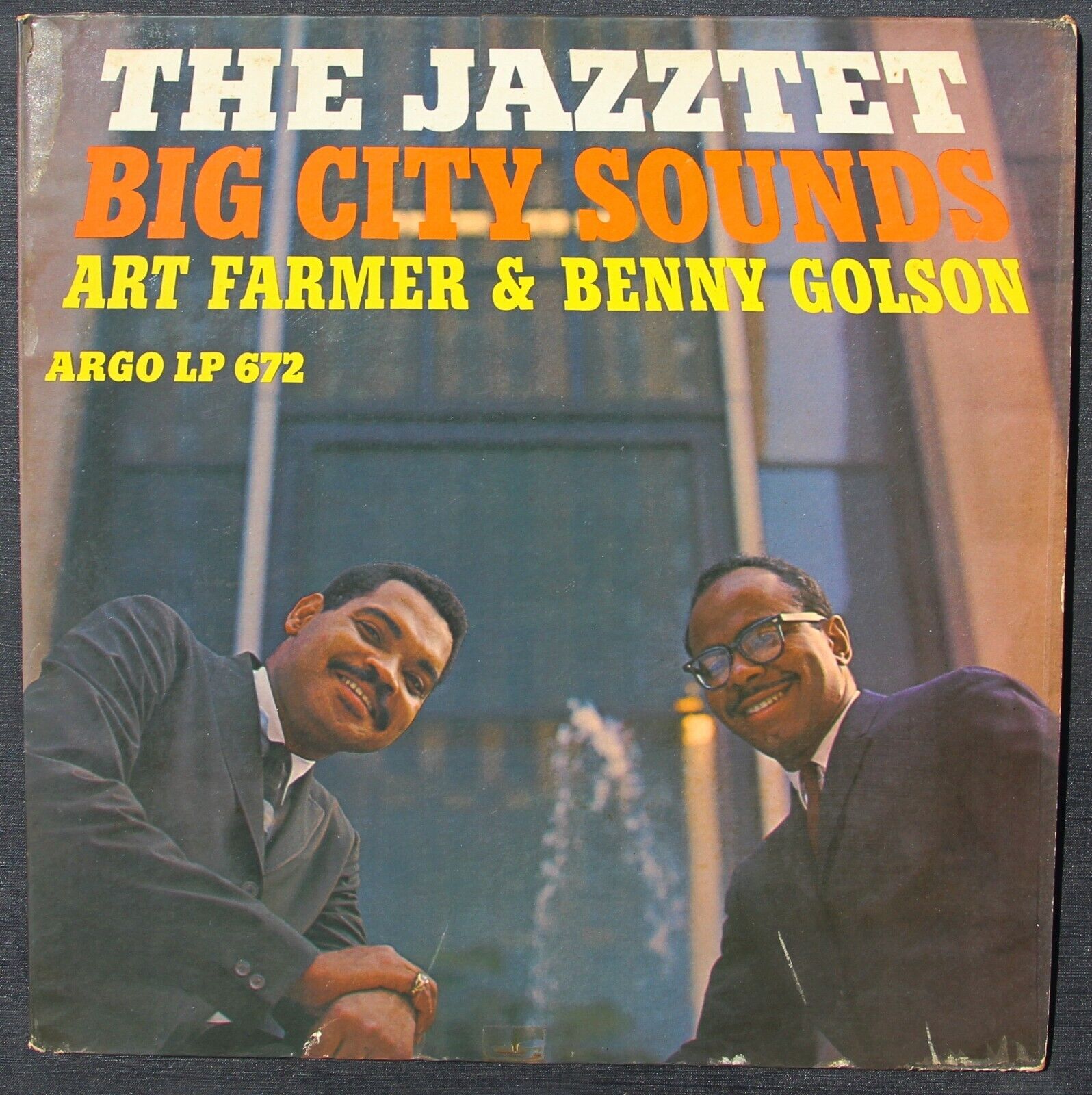 Art Farmer & Benny Golson Jazztet- Big City Sounds- Argo 672- Mono- Orig Press
