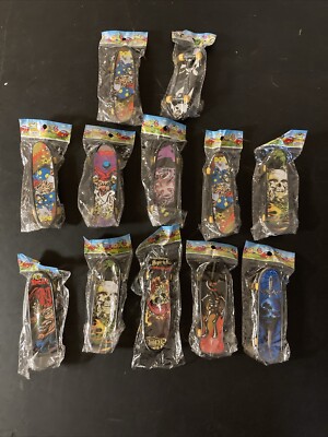 Lot Of 12 New Mini Skate Boards. Various Boards 