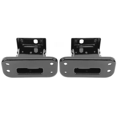 PAIR Front Bumper Reinforcement Impact Bar Stay Bracket For Infiniti Q50 14-22