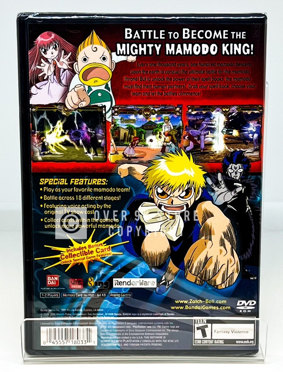 モドム　デッドリーモンド Zatch Bell! Mamodo Battles - PS2 - Brand New | Factory Sealed