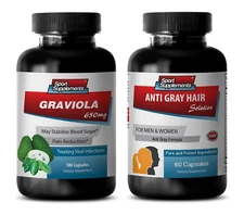 metabolism miracle - GRAVIOLA - GRAY HAIR 2B - nettle root extract