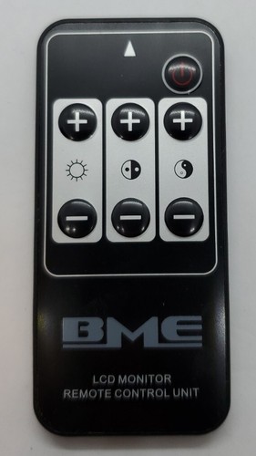 Original BME NR801G LCD Monitor Remote Control For Car Flip Down Monitor