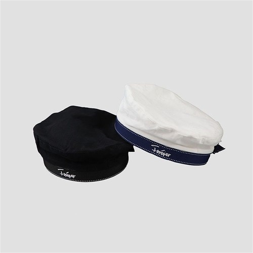 UTALY Damen Baskenmütze Im Sailor-Style – Aus Wolle & PU, Verstellbar, In Verschiedenen Farben