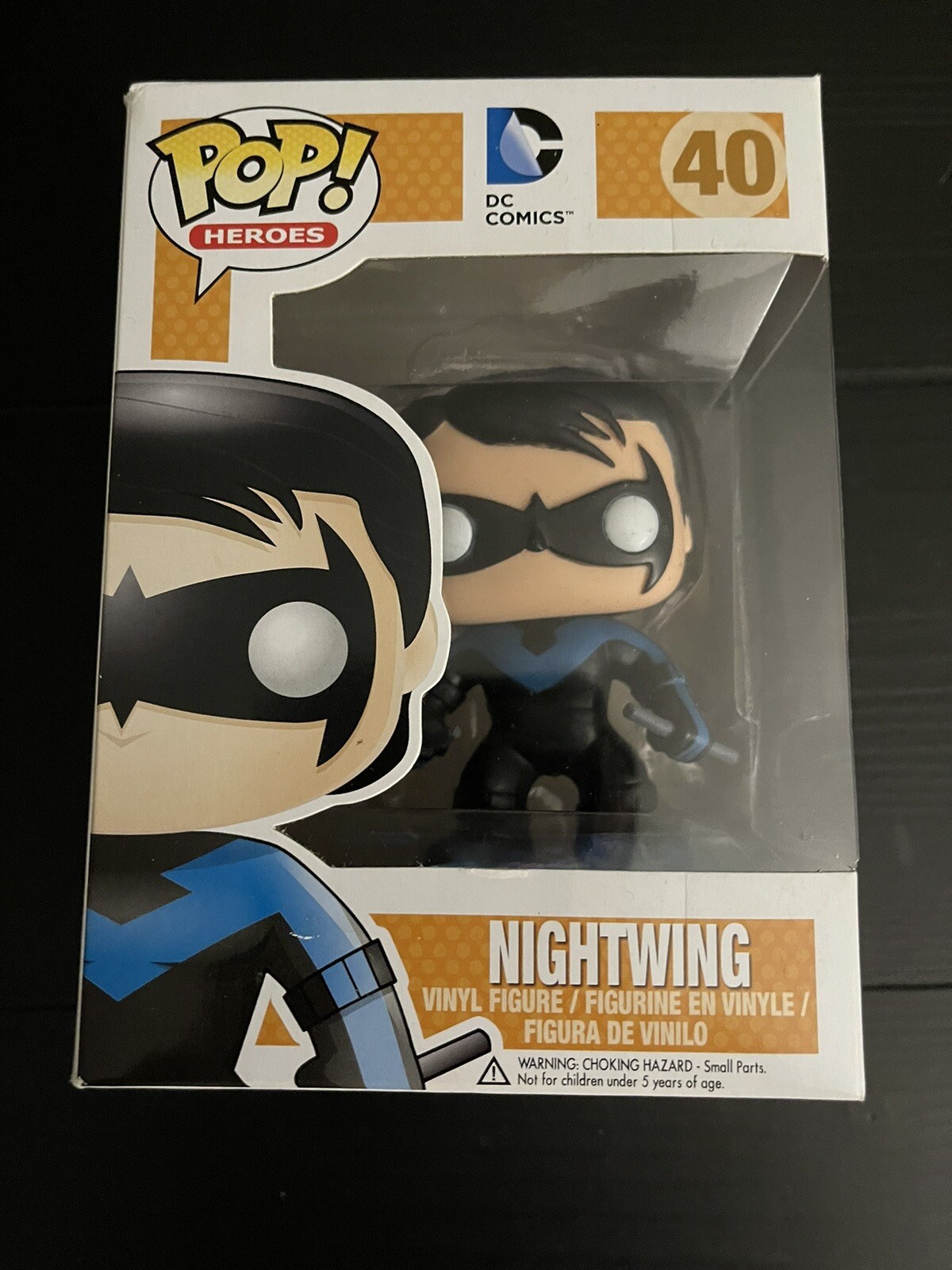 Funko Pop Heroes : Nightwing Vinyl Figurine #40 Dc Titans Batman