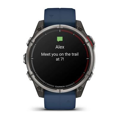 Garmin quatix 8 47mm Marine Nautical GPS Watch with AMOLED Lens