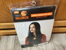 HAPPY HALLOWEEN Dark Character Wig ONE SIZE FITS MOST