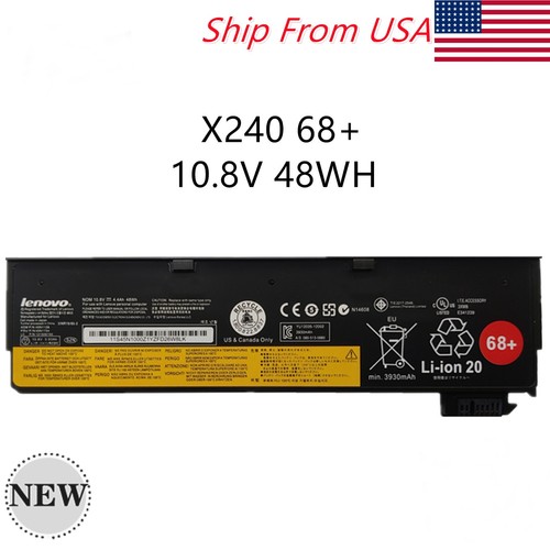 Batteria Nuova 6 Celle Per Lenovo ThinkPad T440, T450, T460, X240, X250 – 48Wh, 10.8V