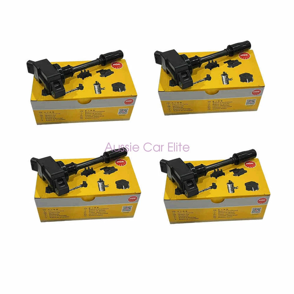 Bobinas de encendido NGK 4 piezas 90919-02272 U5351 OEM PARA Toyota Corolla Prius C-HR 1,8 L Foto 2 de 4