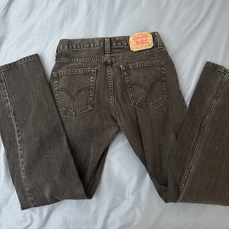 Levi’s 514 26x26 Black Jeans Size 12 Regular