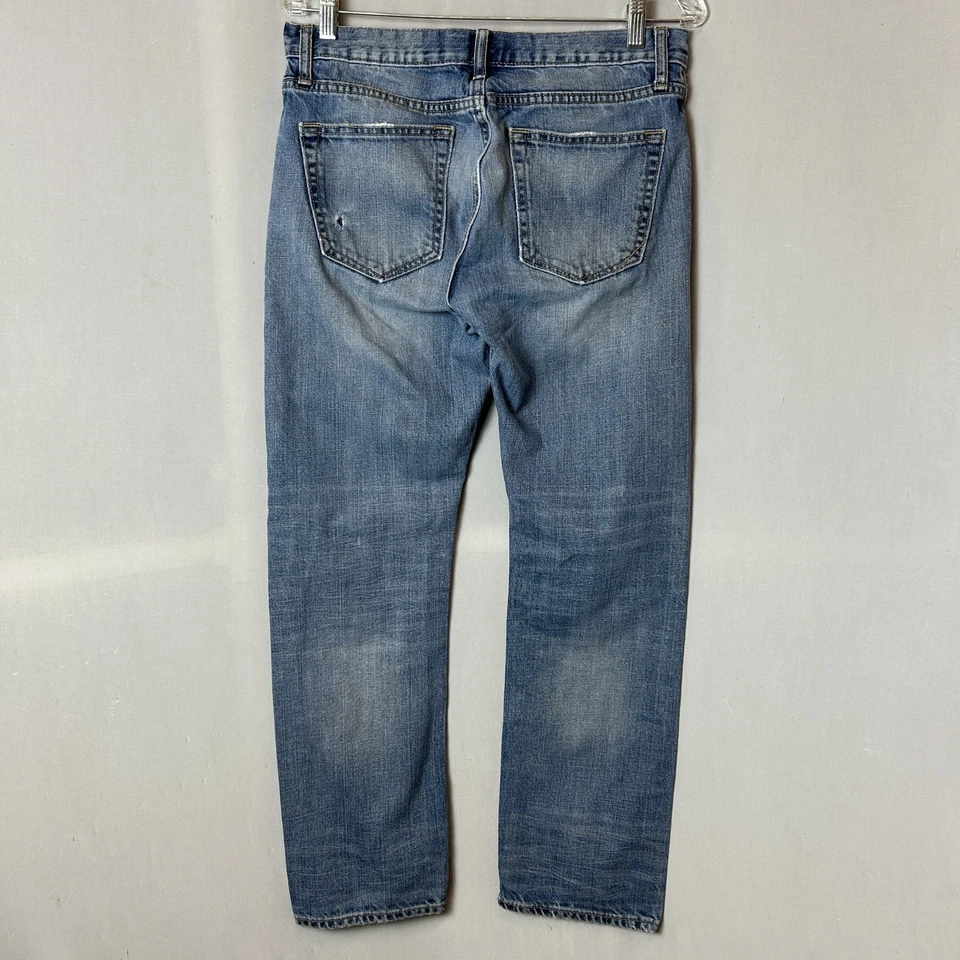 Banana Republic Jeans Mens 30x30 Blue Vintage Straight Medium Wash Denim - Image 2 of 4