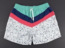 Chubbies Mens Swim Trunks Size XL Aquatic Libations 5.5" Shorts Retro 80s 90s