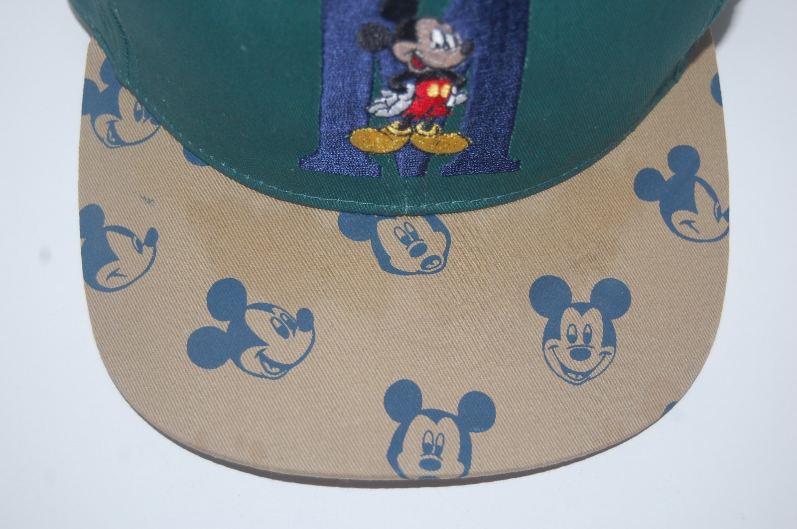 Green Mickey Mouse Baseball Cap Snapback with Mic… - image 5