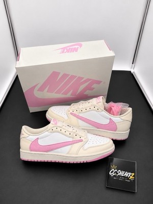 Air Jordan 1 Low x Travis Scott Shy Pink, EU 44