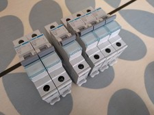 6x Hager MCB's MTN110 + MTN116 + MTN132