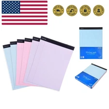 Legal Pads - BASIC PASTEL 6pk, 8.5in x 11in, NARROW RULED Download Images ×Pr...