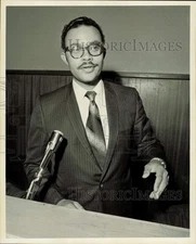 1969 Press Photo Curtis Graves, Texas State senator. - hpa99082