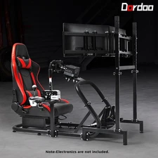 Dardoo Sim Racing Cockpit With Seat Fit Logitech G920 G29 GPRO Thrustmaster Xbox
