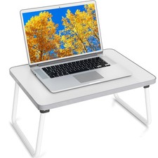 Lap Desks Laptop Tray Bed Couch Breakfast Serving Table Foldable Mini Stand
