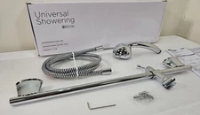 Delta 51599 Chrome Universal Showering 5 Setting Slide Bar Hand Shower Open Box