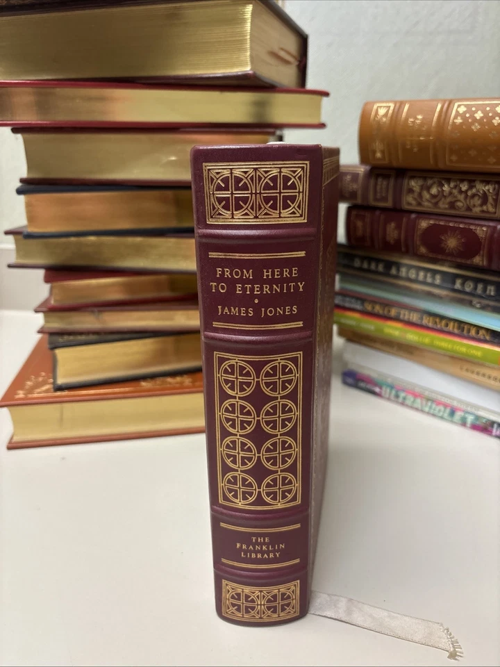 FROM HERE TO ETERNITY by JAMES JONES - LEATHER BOUND FRANKLIN LIBRARY - Image 2 of 4
