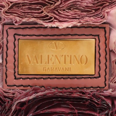 Valentino Rosier Multicolor Satin and Patent Leather Tote | eBay