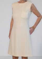 Carla Carina Kleid Wolle creme