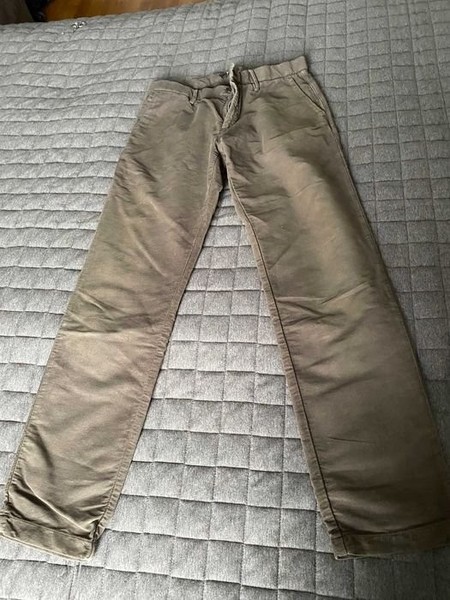 Men Boggi Milano Trousers Brown 33 #GUN