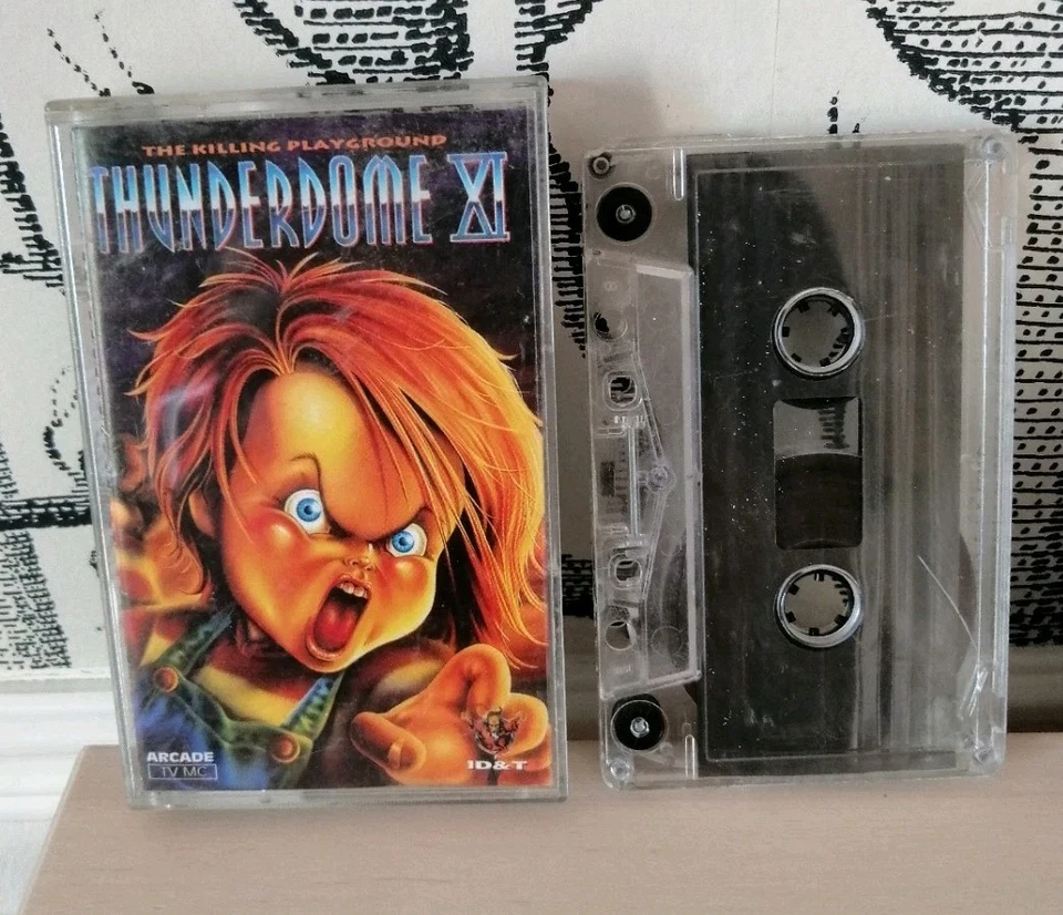 Lot 2 X K7 Audio Thunderdome XI MC1 Et MC2 Netherlands 1995 Cassette Tape - Photo 3/4