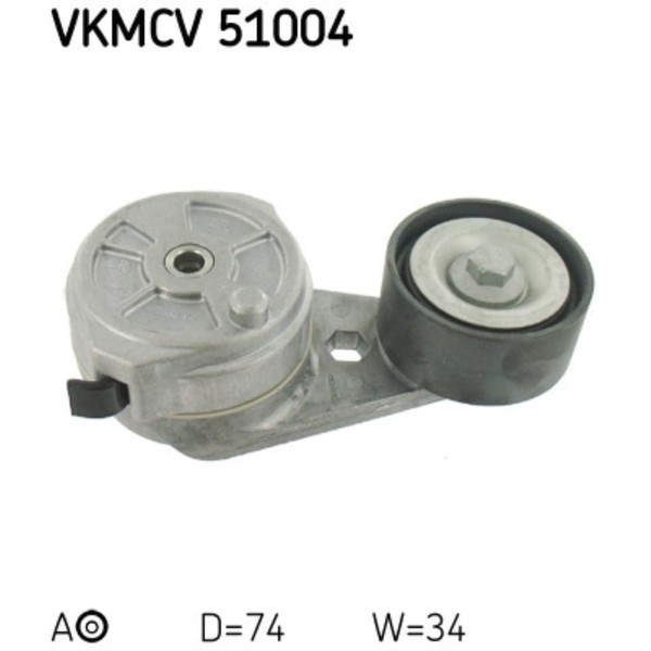 Spannrolle Keilrippenriemen SKF Vkmcv 51004 FüR Renault Porsche Fiat Audi BMW VW-image