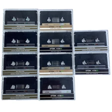 TDK SA90 SA60 Lot of 10 Blank High Bias Type II Cassette Tapes