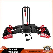 Fahrradträger Anhängerkupplung 2 Fahrräder E Bikes Vormontiert mit Rückleuchten