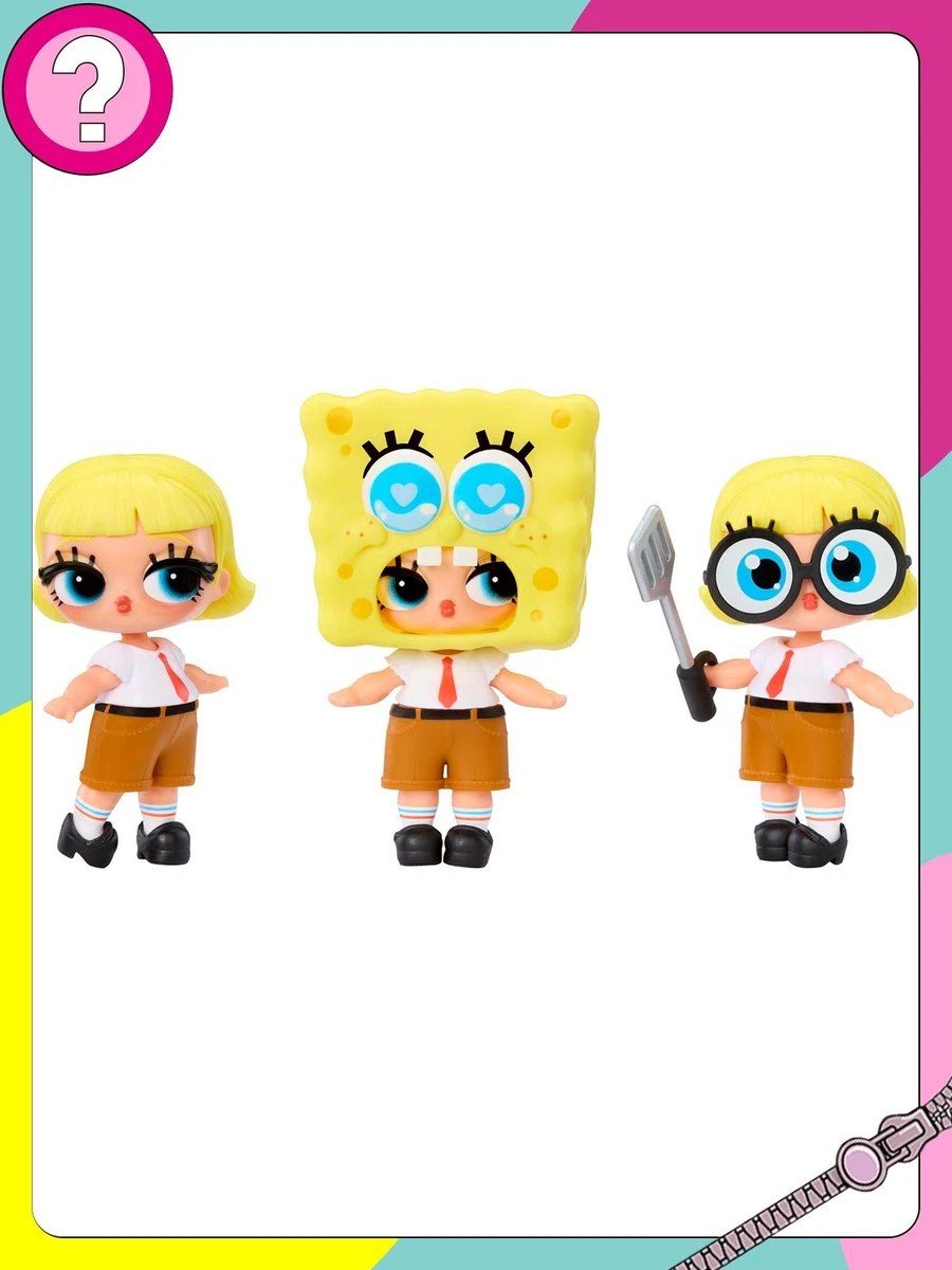Pantalones cuadrados LOL Surprise Loves Bob Esponja Tots