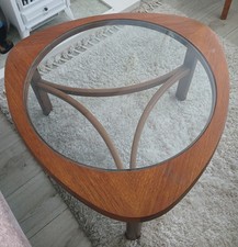 VINTAGE RETRO 1960s MID CENTURY ATOMIC SHAPE NATHAN COFFEE TABLE