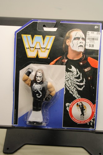 New in Package WWE Mattel Retro Series 2 Sting Act...