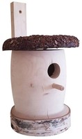 Nistkasten Kiefernholz Natur/Braun Lxh 20/30Xd=16 Cm Nistkasten