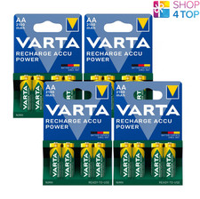 16x Varta AA Rechargeable Batteries 2100mAh NiMH 1.2V Accu Power 2.74 per battery