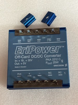 Ericsson PKA 2212C, EriPower DC/DC Converter, In: 19-35VDC, Out: +5VDC