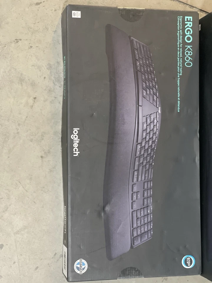 Logitech ERGO K860 Ergonomic Split Keyboard With 2 Mx3s Anywhere Mouses - Image 4 of 4