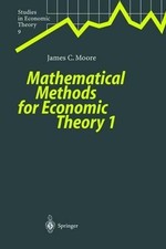 Mathematical Methods for Economic Theory 1 - 9783642085505