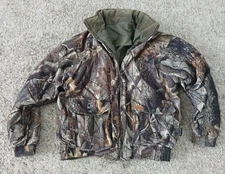 MG3 WoolRich Thermore Coat Jacket Camo/Green Unisex Large Lg L REVERSIBLE