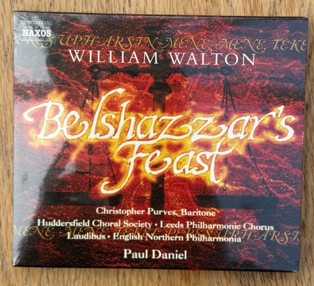 William Walton Belshazzar's Feast Paul Daniel Christopher Purves CD New Sealed