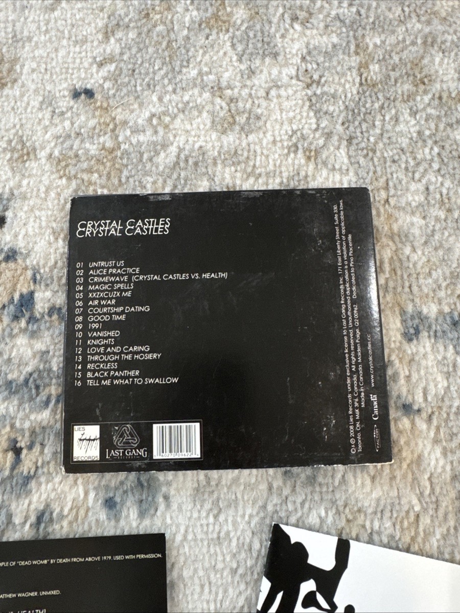 Crystal Castles - 1st LP,UK盤 Crystal Castles Official Label Store | Crystal Castles