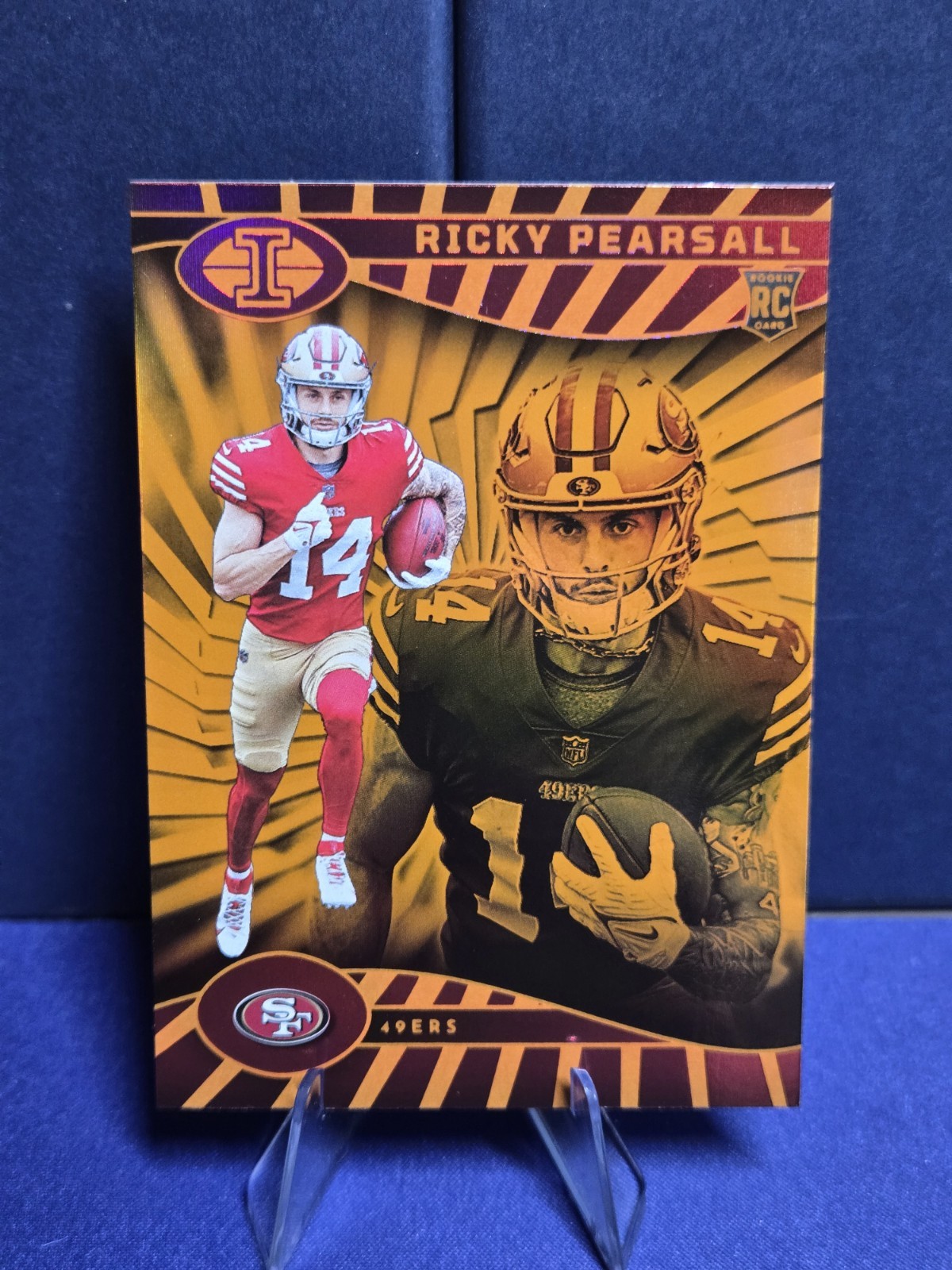 2024 Panini Illusions-Ricky Pearsall #78 Trophy Collection Orange (RC)49ers💎🔥