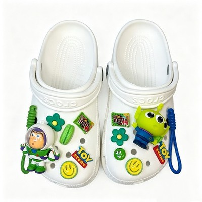 Shoe Charms for Crocs, 3D Cartoon Clog Charms Set, Cute DIY Shoe Accessories