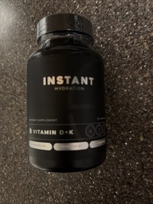 Instant Hydration Vitamin D Plus K Capsules New
