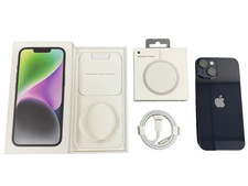 Apple iPhone 14 128GB Factory Unlocked with MagSafe Wireless Bundle- Open Box